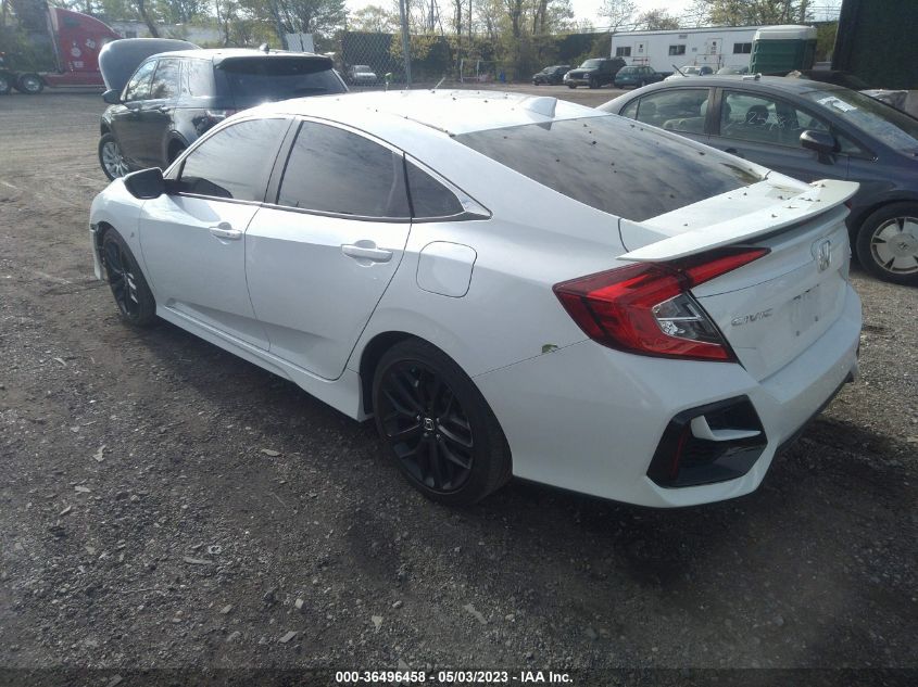 2020 HONDA CIVIC SI SEDAN 2HGFC1E53LH703279