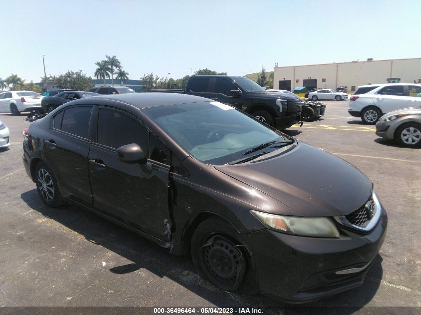2013 HONDA CIVIC SDN LX - 2HGFB2F58DH590616