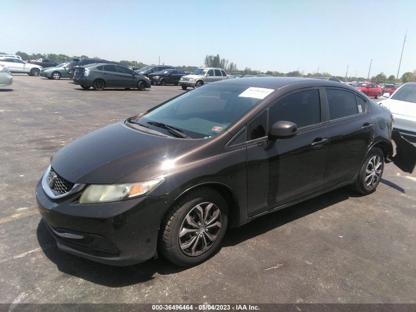 2013 HONDA CIVIC SDN LX - 2HGFB2F58DH590616