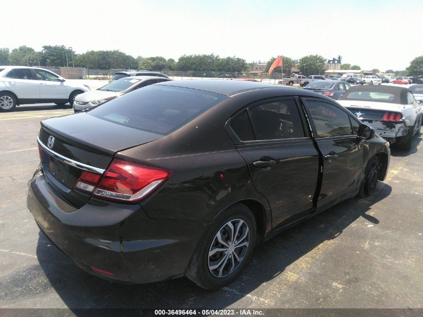 2013 HONDA CIVIC SDN LX - 2HGFB2F58DH590616