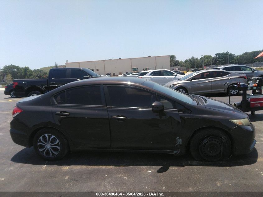 2013 HONDA CIVIC SDN LX - 2HGFB2F58DH590616