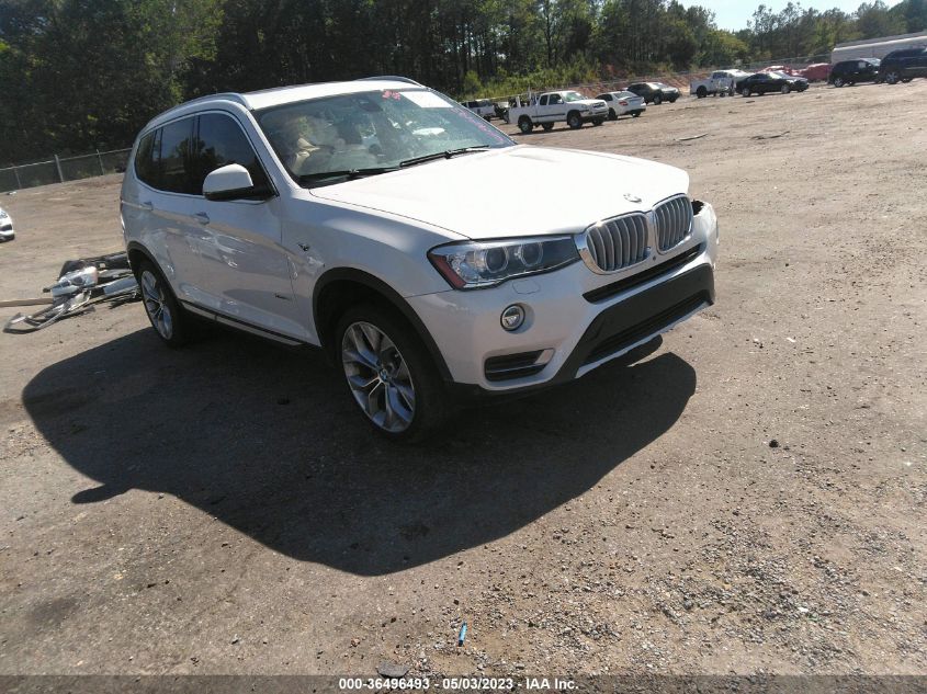 2017 BMW X3 XDRIVE28I - 5UXWX9C57H0T15180