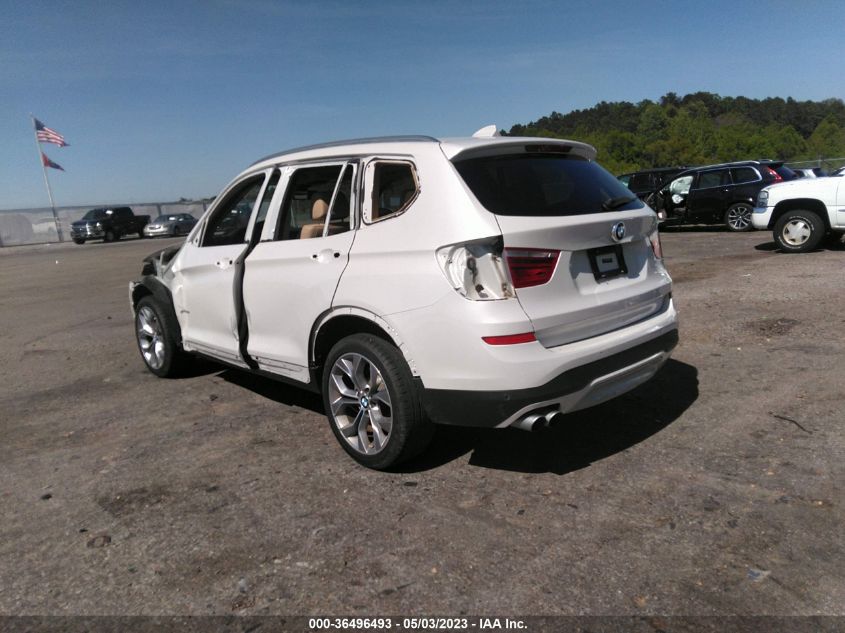 2017 BMW X3 XDRIVE28I - 5UXWX9C57H0T15180