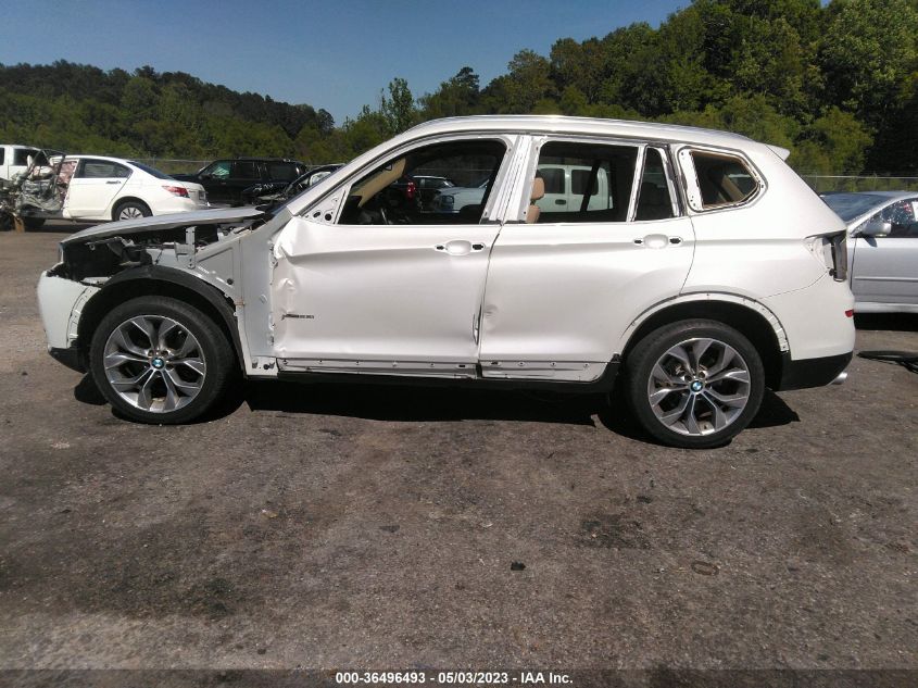 2017 BMW X3 XDRIVE28I - 5UXWX9C57H0T15180