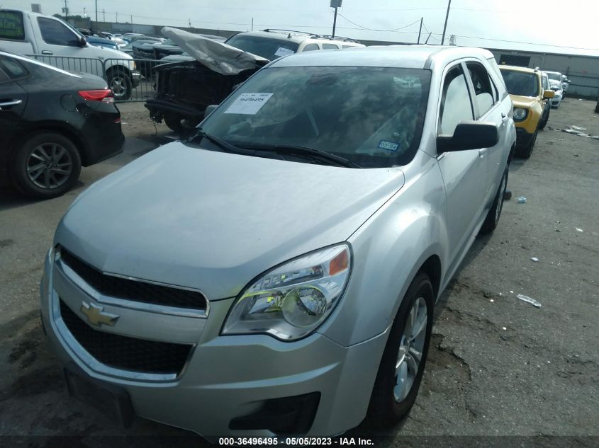 2013 CHEVROLET EQUINOX LS - 2GNALBEK0D6292125