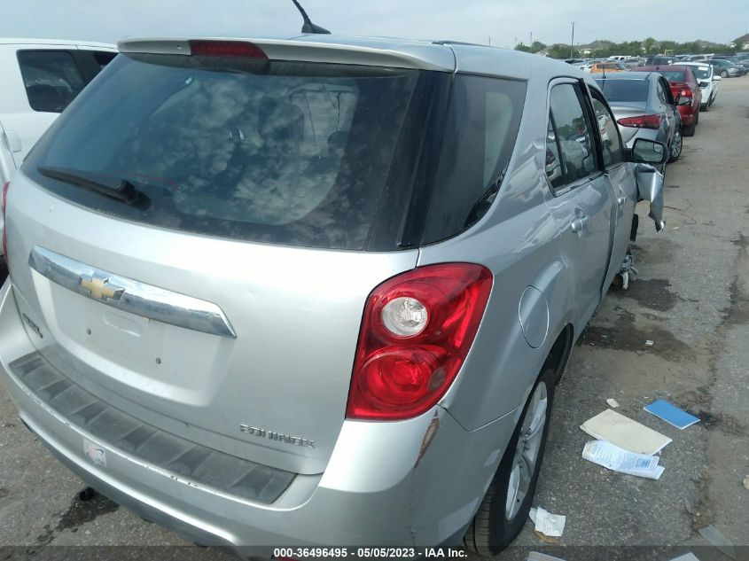 2013 CHEVROLET EQUINOX LS - 2GNALBEK0D6292125