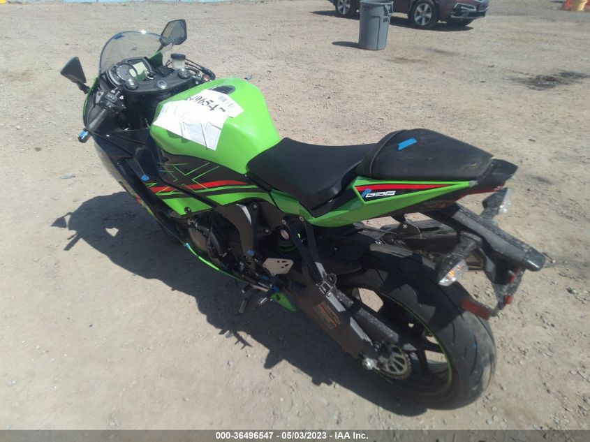 2023 KAWASAKI ZX636 K JKBZXJH12PA019052