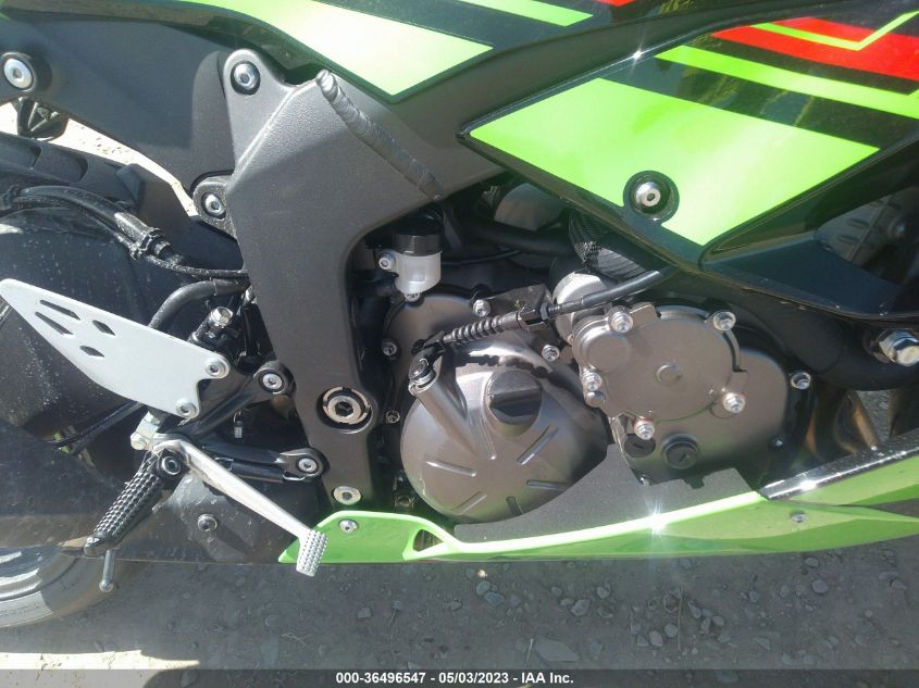 2023 KAWASAKI ZX636 K JKBZXJH12PA019052