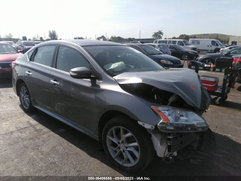 2015 NISSAN SENTRA SR - 3N1AB7AP6FY343464