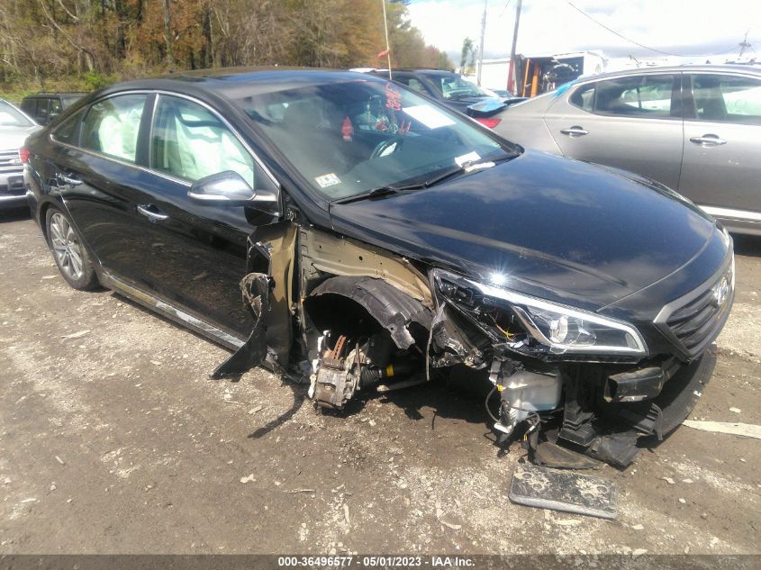 2017 HYUNDAI SONATA SPORT - 5NPE34AF5HH483328