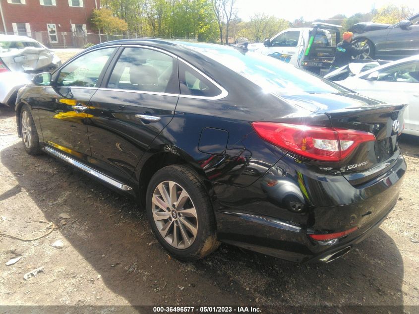 2017 HYUNDAI SONATA SPORT - 5NPE34AF5HH483328