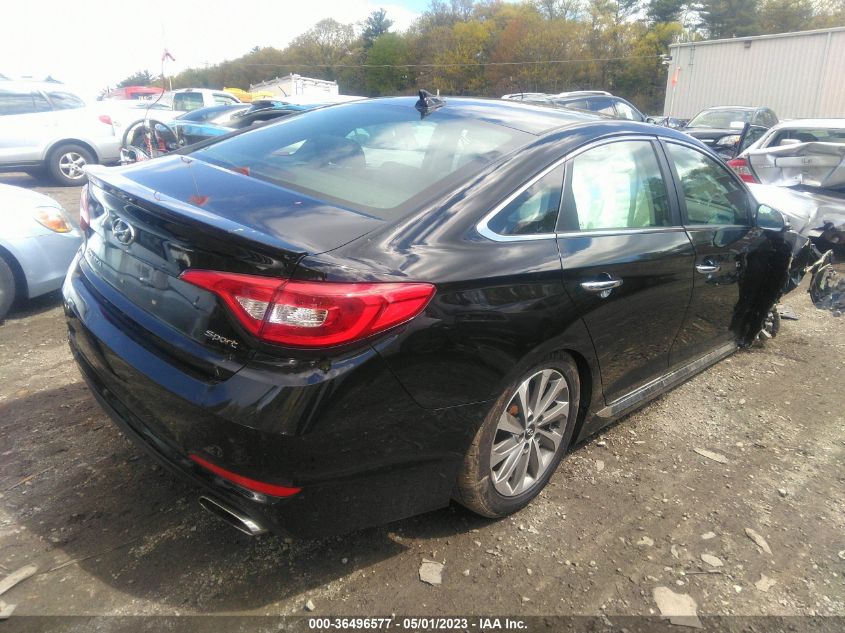 2017 HYUNDAI SONATA SPORT - 5NPE34AF5HH483328