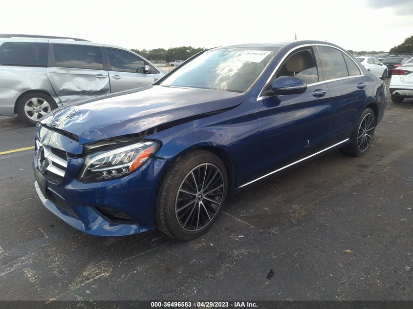 VIN 55SWF8DB2KU286729 2019 MERCEDES-BENZ C-CLASS C 300