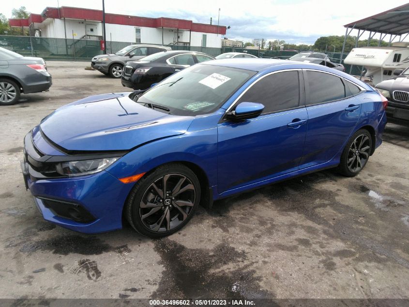 2021 HONDA CIVIC SEDAN SPORT - 2HGFC2F89MH541688