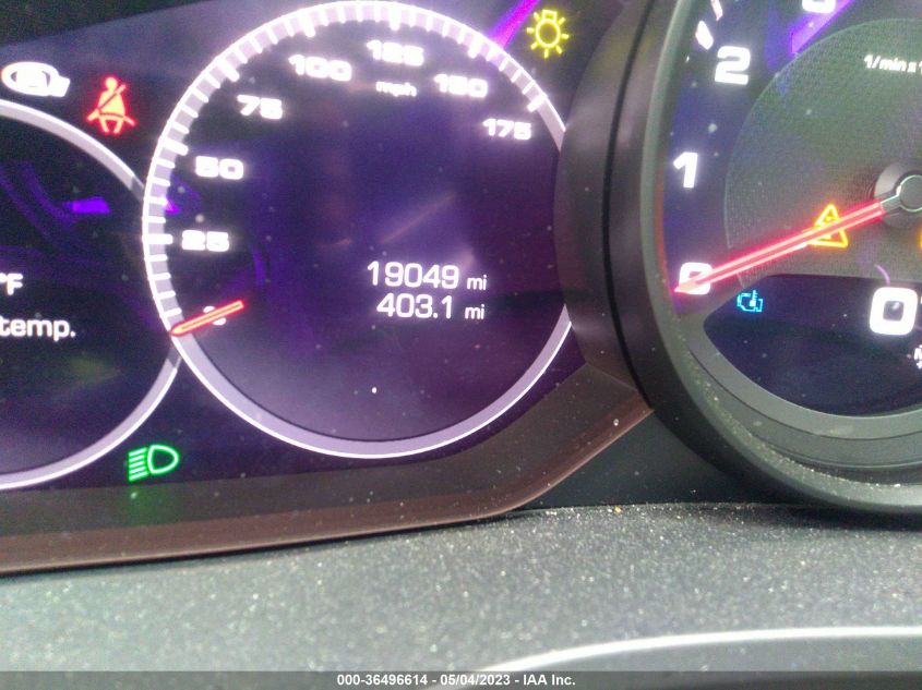 2021 PORSCHE CAYENNE - WP1BA2AY1MDA42292