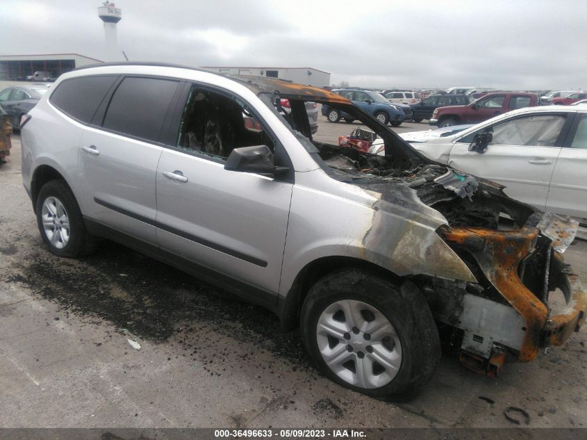 2013 CHEVROLET TRAVERSE LS - 1GNKRFKD4DJ177045