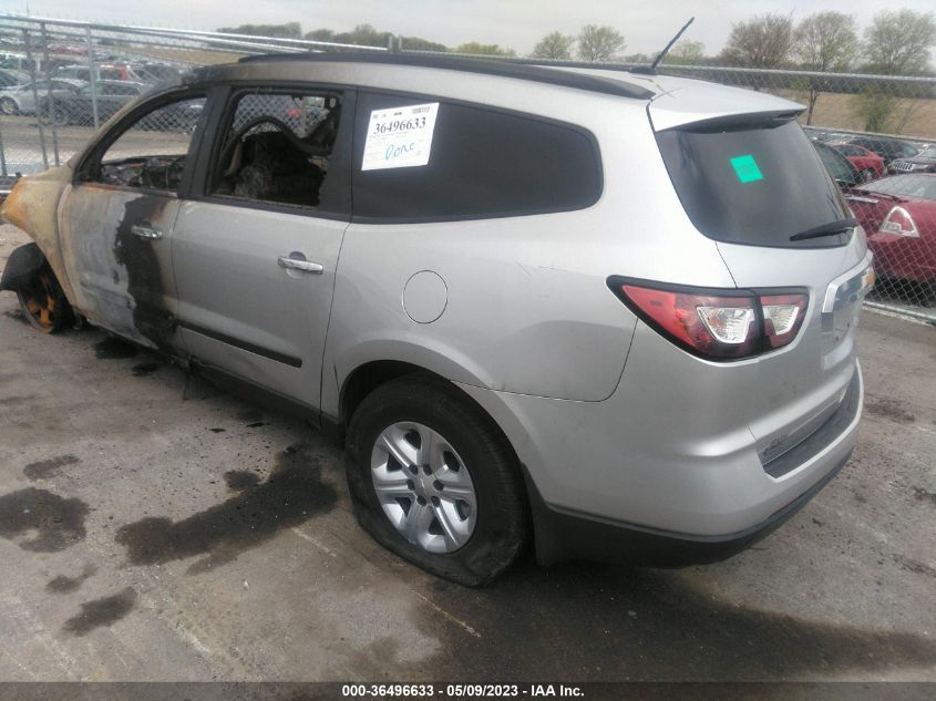 2013 CHEVROLET TRAVERSE LS - 1GNKRFKD4DJ177045