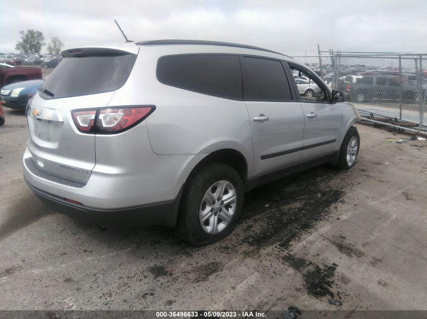 2013 CHEVROLET TRAVERSE LS - 1GNKRFKD4DJ177045
