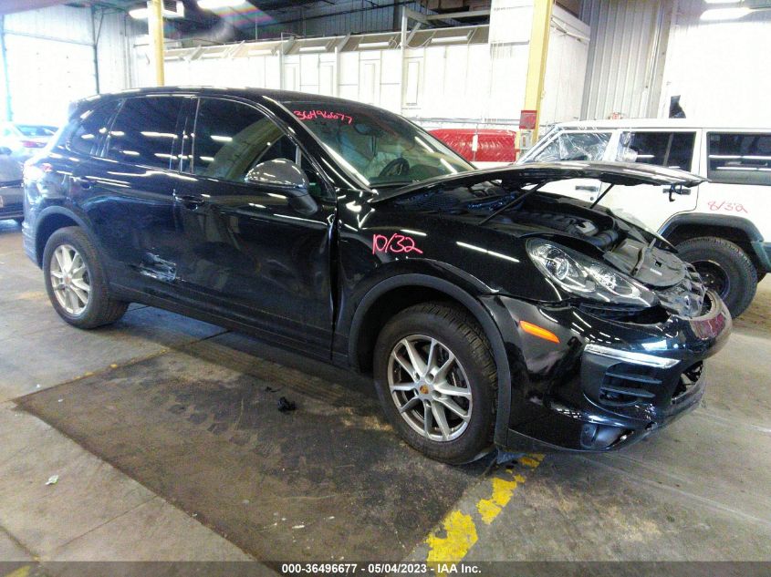 2017 PORSCHE CAYENNE - WP1AA2A25HKA89320