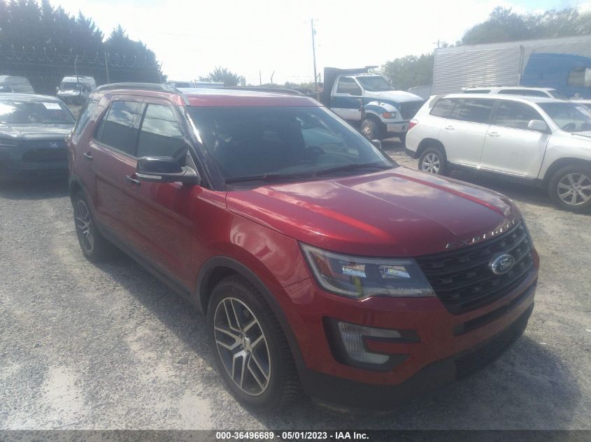 2016 FORD EXPLORER SPORT - 1FM5K8GTXGGC33511