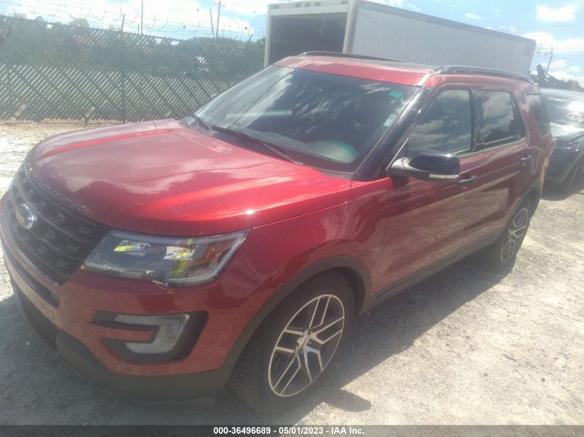 2016 FORD EXPLORER SPORT - 1FM5K8GTXGGC33511