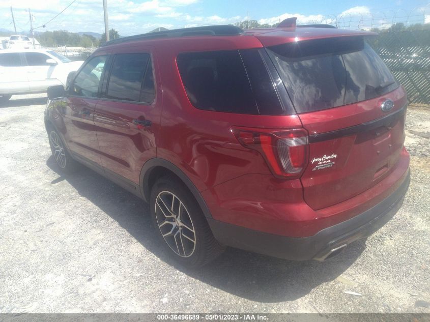 2016 FORD EXPLORER SPORT - 1FM5K8GTXGGC33511