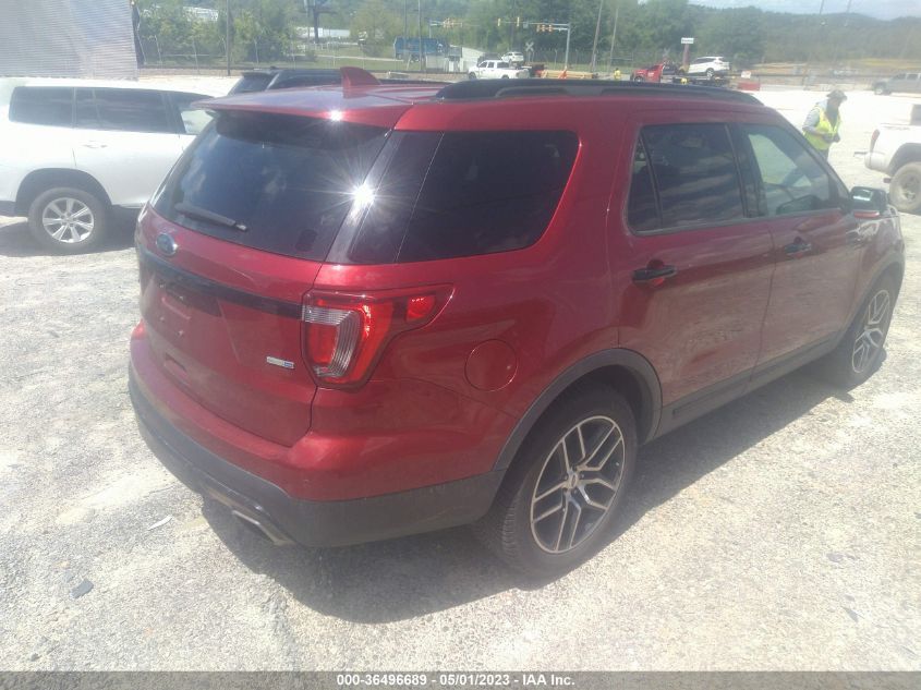 2016 FORD EXPLORER SPORT - 1FM5K8GTXGGC33511