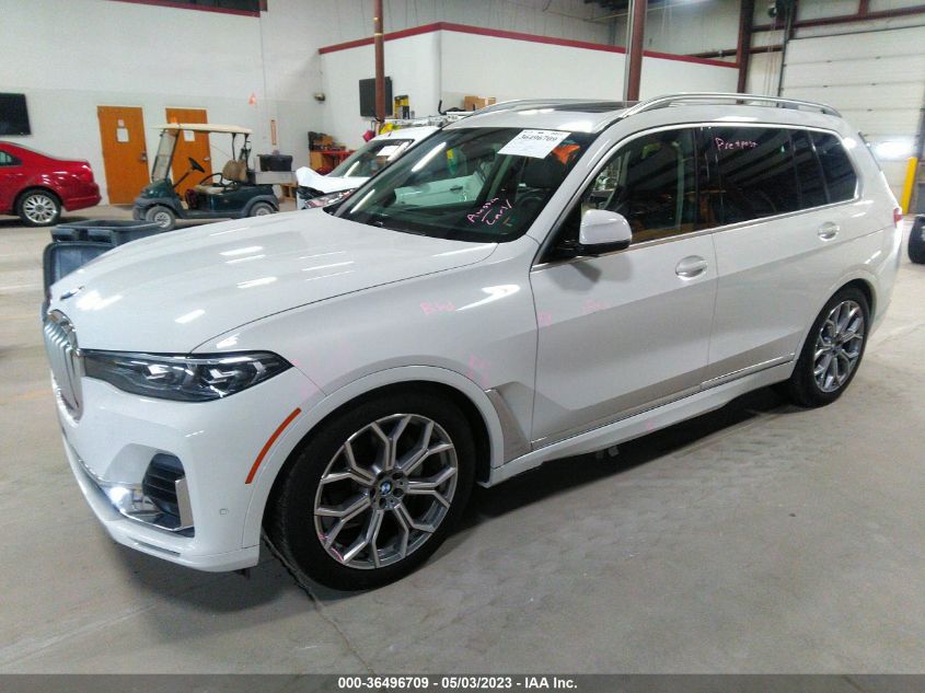 2020 BMW X7 XDRIVE40I 5UXCW2C06L9B30918