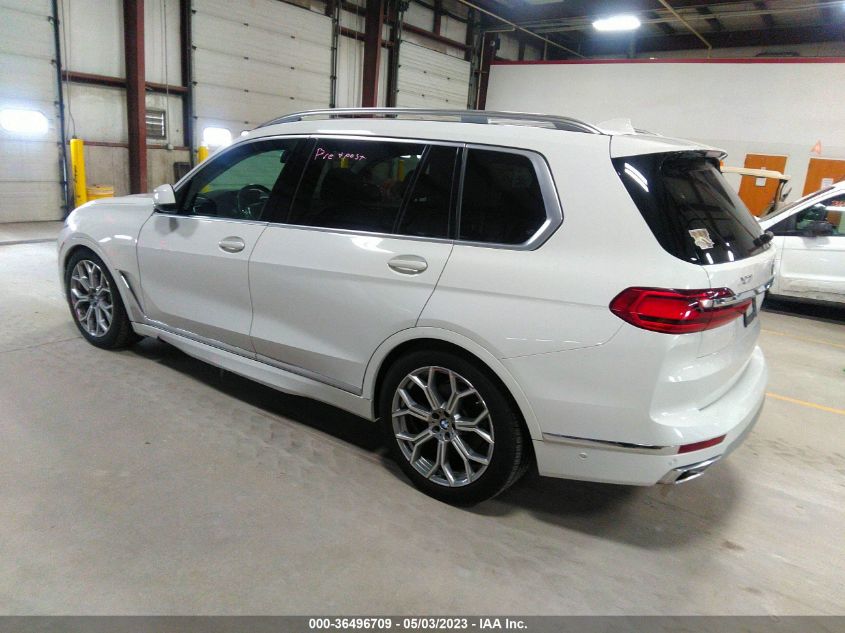 2020 BMW X7 XDRIVE40I 5UXCW2C06L9B30918