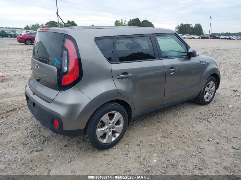 2019 KIA SOUL BASE - KNDJN2A23K7005639