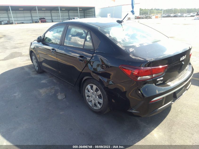 2022 KIA RIO LX - 3KPA24AD4NE450661