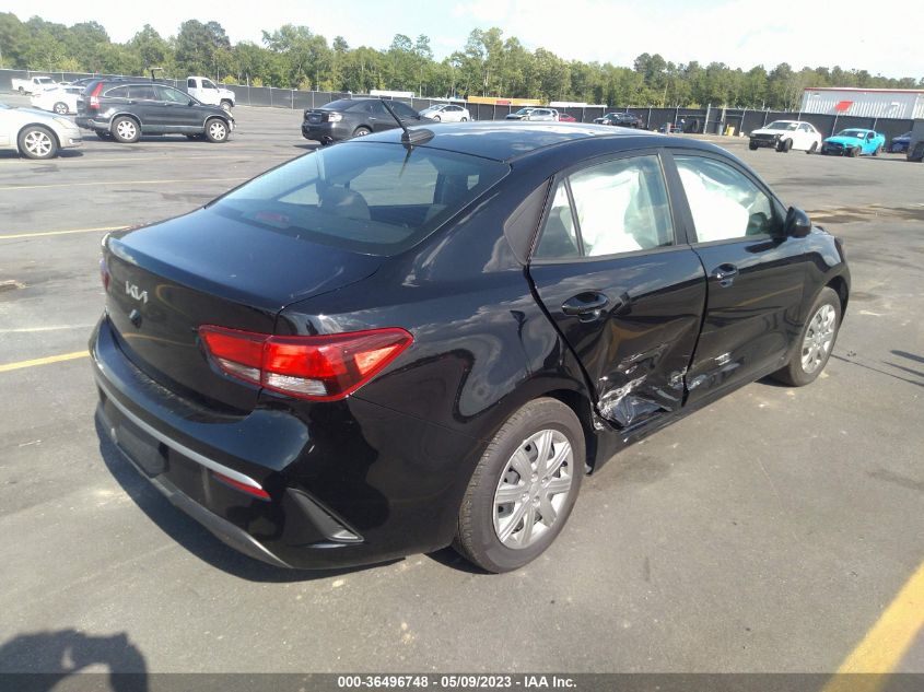 2022 KIA RIO LX - 3KPA24AD4NE450661