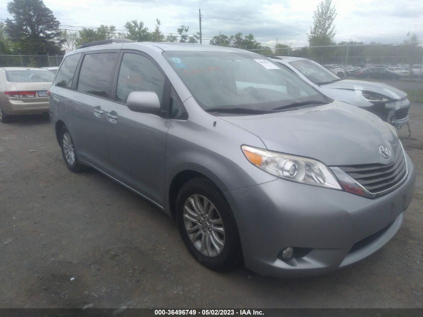 2013 TOYOTA SIENNA XLE AAS/XLE/LTD - 5TDYK3DCXDS300280