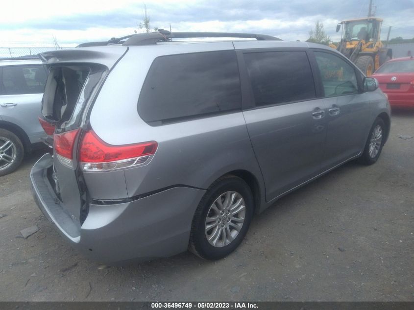 2013 TOYOTA SIENNA XLE AAS/XLE/LTD - 5TDYK3DCXDS300280