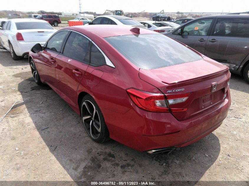 2020 HONDA ACCORD SEDAN SPORT - 1HGCV2F31LA017725