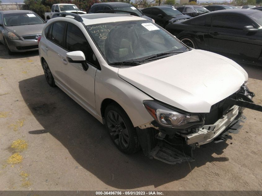 2015 SUBARU IMPREZA WAGON 2.0I SPORT LIMITED - JF1GPAZ67F8312680