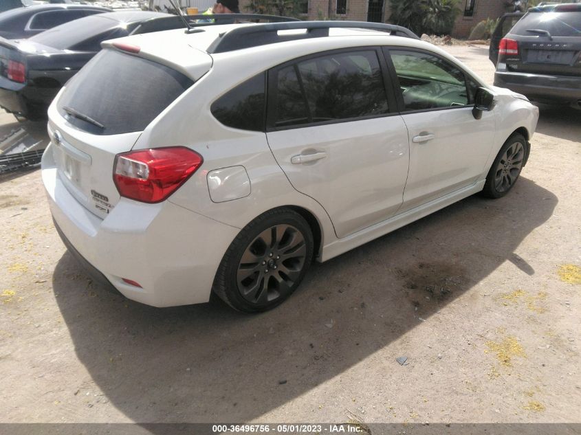 2015 SUBARU IMPREZA WAGON 2.0I SPORT LIMITED - JF1GPAZ67F8312680