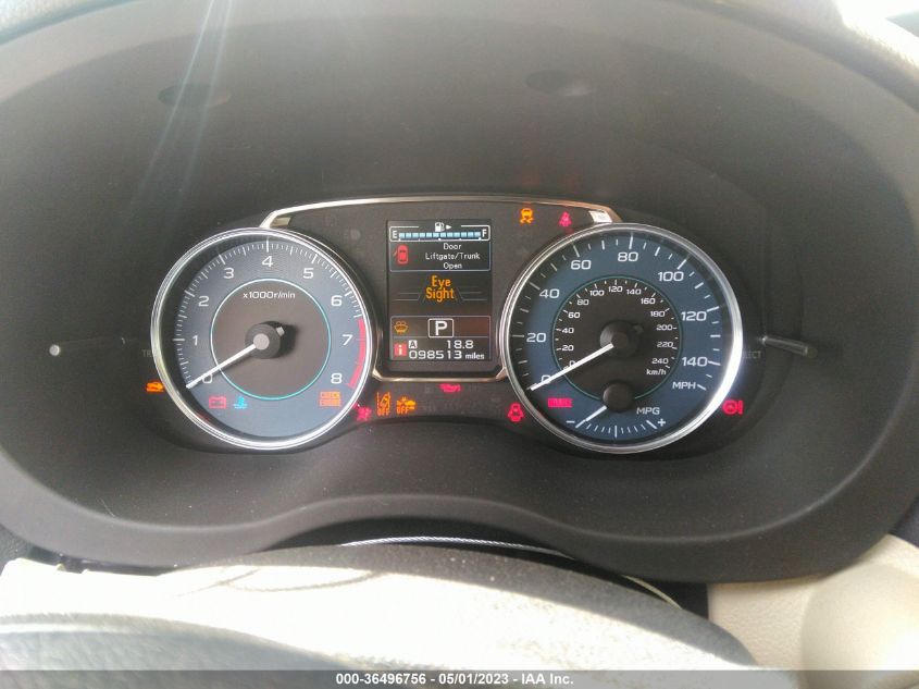 2015 SUBARU IMPREZA WAGON 2.0I SPORT LIMITED - JF1GPAZ67F8312680