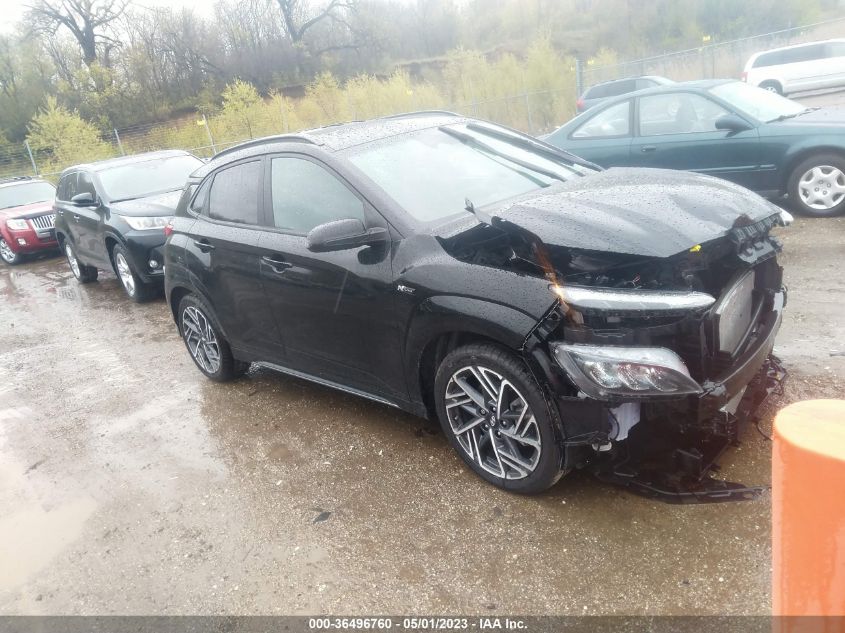 2022 HYUNDAI KONA N LINE - KM8K33A3XNU841152