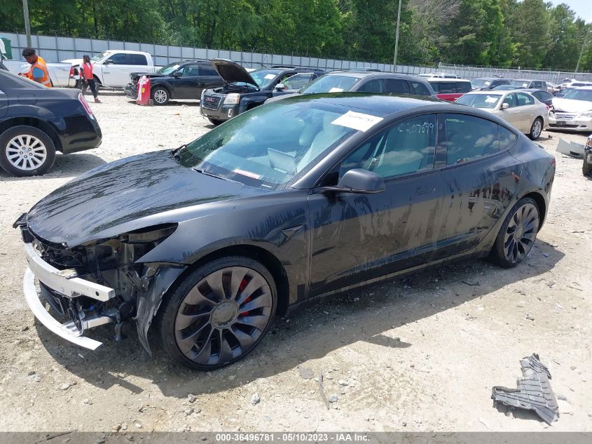 2021 TESLA MODEL 3 PERFORMANCE - 5YJ3E1EC9MF914309