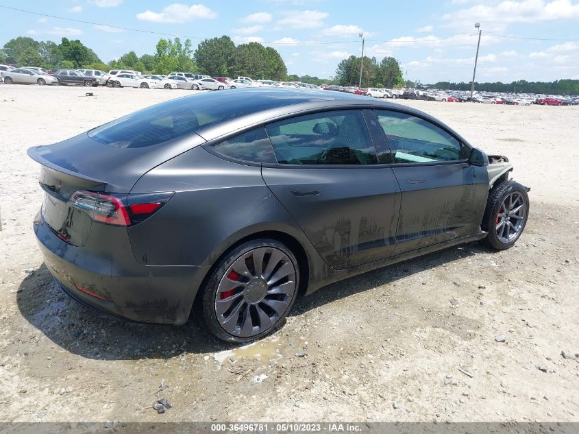 2021 TESLA MODEL 3 PERFORMANCE - 5YJ3E1EC9MF914309