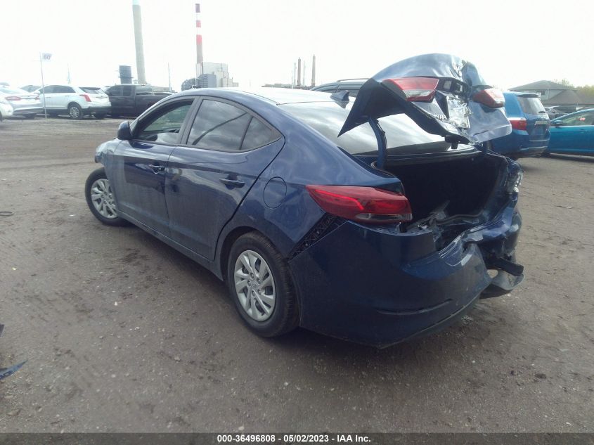 2018 HYUNDAI ELANTRA SE - 5NPD74LFXJH383924