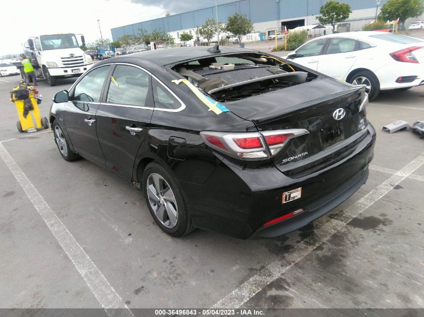 2016 HYUNDAI SONATA PLUG-IN HYBRID LIMITED - KMHE54L23GA031545