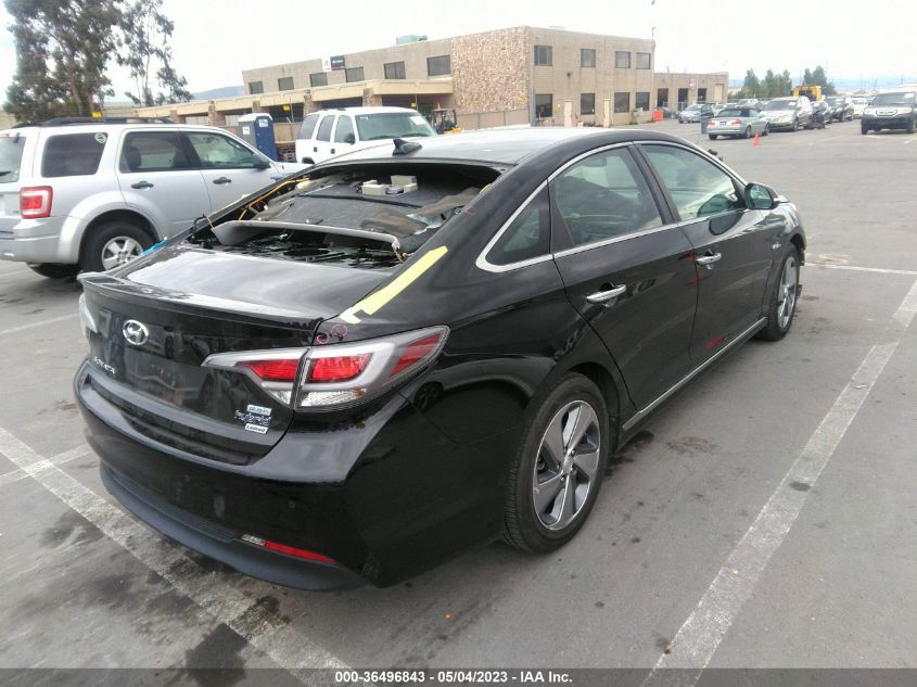 2016 HYUNDAI SONATA PLUG-IN HYBRID LIMITED - KMHE54L23GA031545