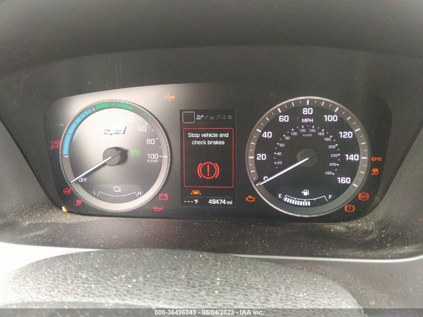 2016 HYUNDAI SONATA PLUG-IN HYBRID LIMITED - KMHE54L23GA031545