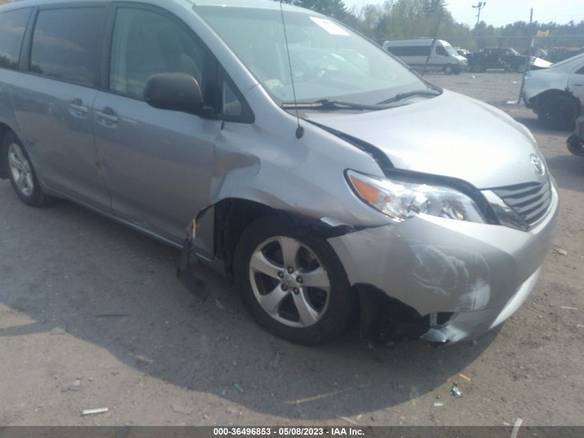 2013 TOYOTA SIENNA LE - 5TDKK3DC5DS305389