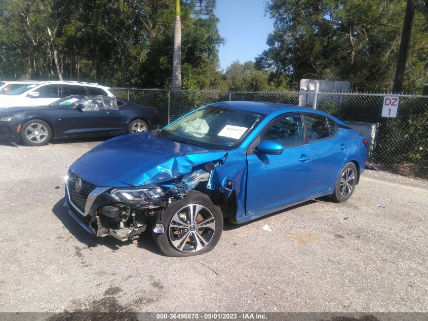 2020 NISSAN SENTRA SV - 3N1AB8CVXLY215001