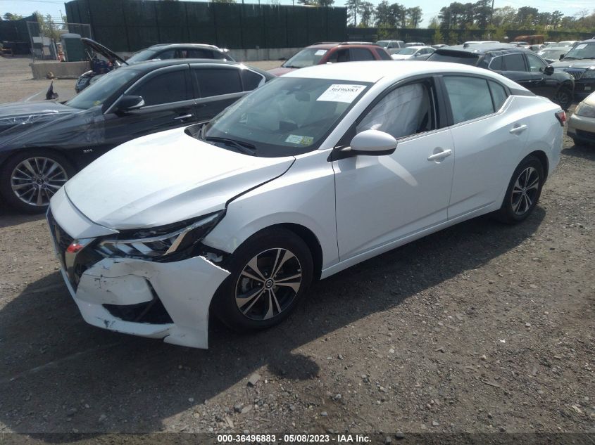 2022 NISSAN SENTRA SV - 3N1AB8CV8NY310675