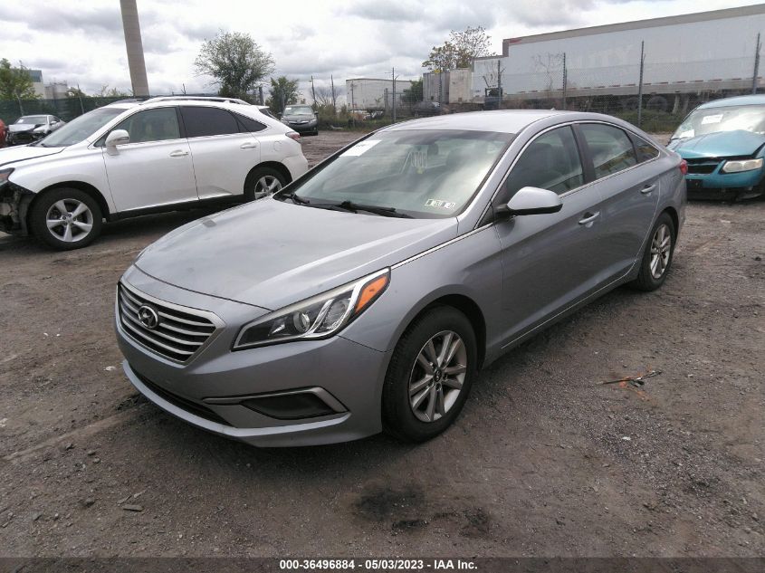 2016 HYUNDAI SONATA 2.4L SE - 5NPE24AF0GH280977