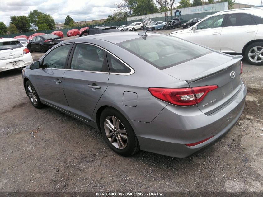 2016 HYUNDAI SONATA 2.4L SE - 5NPE24AF0GH280977